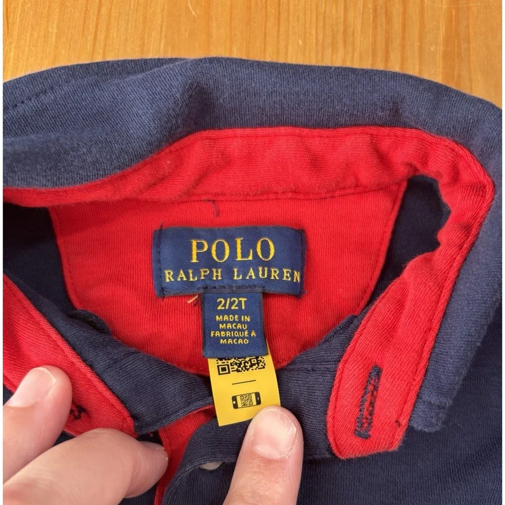 Polo Ralph Lauren Boys Long Sleeve Button Down Size 2T